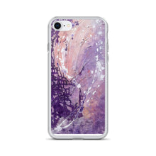 Purple PHONE CASE for iPhone Abstract Artsy Style