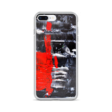 Red and Black IPHONE CASE Cool Abstract Modern Art