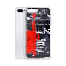 Red and Black IPHONE CASE Cool Abstract Modern Art