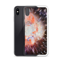 IPHONE CASE Orange Brown Contemporary Modern Art