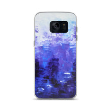 Blue PHONE CASE COVER for Galaxy Phones Unique Abstract Style
