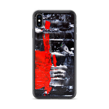 Red and Black IPHONE CASE Cool Abstract Modern Art