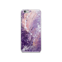 Purple PHONE CASE for iPhone Abstract Artsy Style