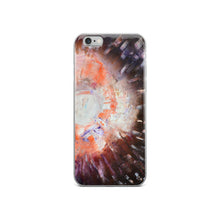 IPHONE CASE Orange Brown Contemporary Modern Art