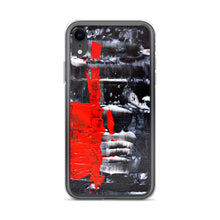 Red and Black IPHONE CASE Cool Abstract Modern Art