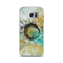 Galaxy PHONE CASE in Neutral Colors Abstract Art Style