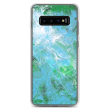 Unique PHONE CASE for Samsung Galaxy Phones Blue Green Artsy