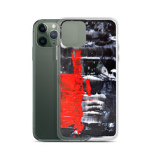 Red and Black IPHONE CASE Cool Abstract Modern Art