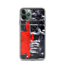 Red and Black IPHONE CASE Cool Abstract Modern Art