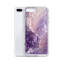 Purple PHONE CASE for iPhone Abstract Artsy Style