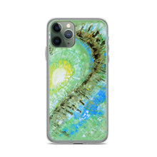 Artsy Heart PHONE CASE for Apple iPhones Green Abstract Art