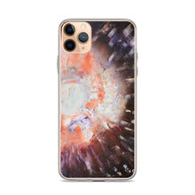 IPHONE CASE Orange Brown Contemporary Modern Art