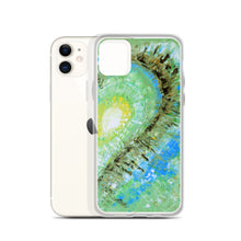 Artsy Heart PHONE CASE for Apple iPhones Green Abstract Art