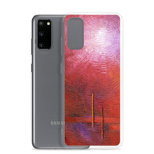 Red PHONE CASE for Samsung Galaxy Phones Abstract Art