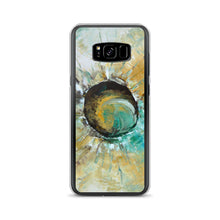 Galaxy PHONE CASE in Neutral Colors Abstract Art Style