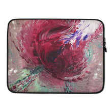 Red Rose Abstract LAPTOP Pouch SLEEVE from Abstract Painting