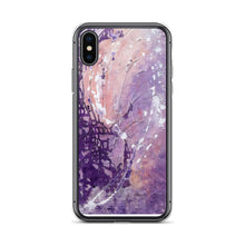 Purple PHONE CASE for iPhone Abstract Artsy Style