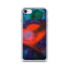 True Love IPHONE CASE with Red Heart Art