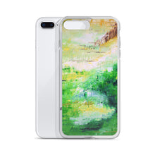 Colorful Green IPHONE CASE Painting Artsy Abstract Style