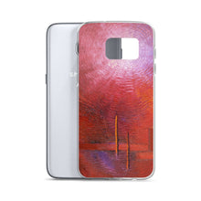 Red PHONE CASE for Samsung Galaxy Phones Abstract Art