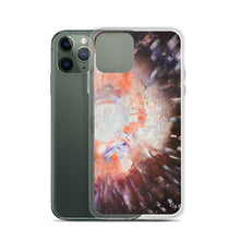 IPHONE CASE Orange Brown Contemporary Modern Art