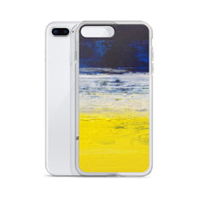 Blue Yellow IPHONE CASE Apple Modern Art Design
