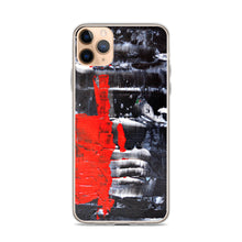 Red and Black IPHONE CASE Cool Abstract Modern Art