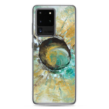 Galaxy PHONE CASE in Neutral Colors Abstract Art Style