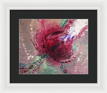 PASSIONATE KISS - Framed Print #1027