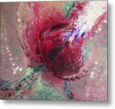 PASSIONATE KISS - Metal Print #1027