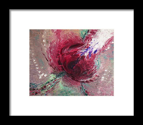 PASSIONATE KISS - Framed Print #1027