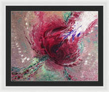 PASSIONATE KISS - Framed Print #1027
