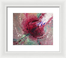 PASSIONATE KISS - Framed Print #1027