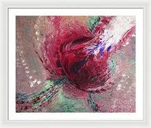 PASSIONATE KISS - Framed Print #1027