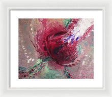 PASSIONATE KISS - Framed Print #1027