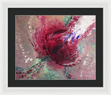 PASSIONATE KISS - Framed Print #1027