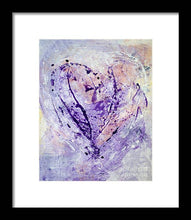 Universal Heart - Framed Print #1051