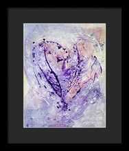 Universal Heart - Framed Print #1051