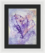Universal Heart - Framed Print #1051