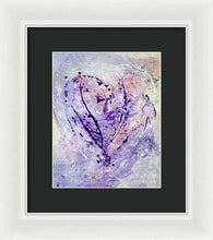 Universal Heart - Framed Print #1051