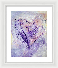 Universal Heart - Framed Print #1051