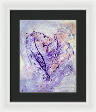 Universal Heart - Framed Print #1051