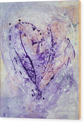 Universal Heart - Wood Print #1051