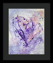 Universal Heart - Framed Print #1051