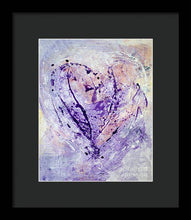 Universal Heart - Framed Print #1051