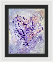 Universal Heart - Framed Print #1051
