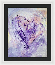 Universal Heart - Framed Print #1051